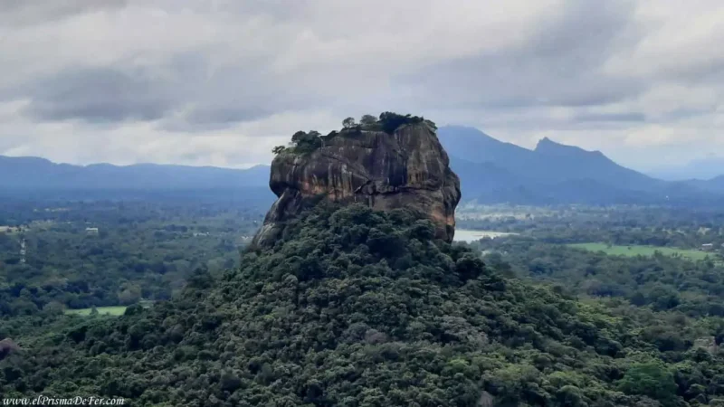 Roca de Sigiriya en Sri Lanka