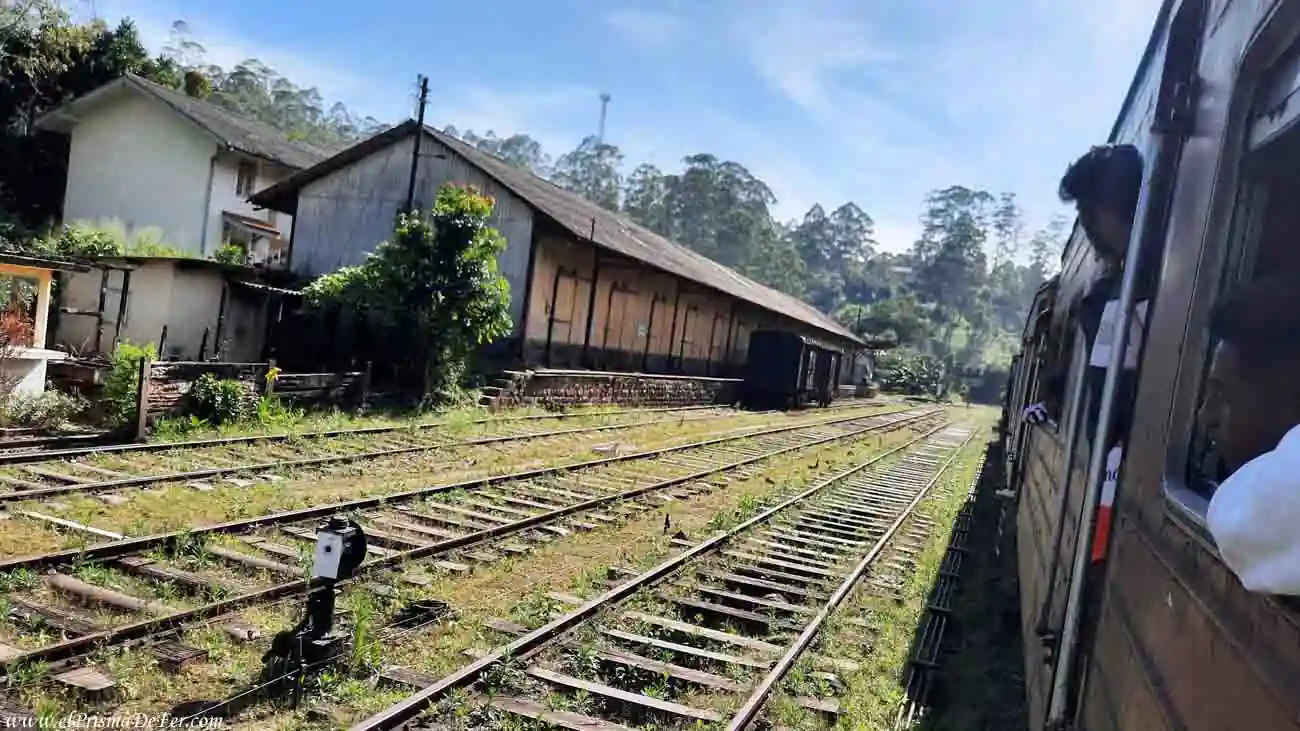 Tren que une Kandy y Ella en Sri Lanka