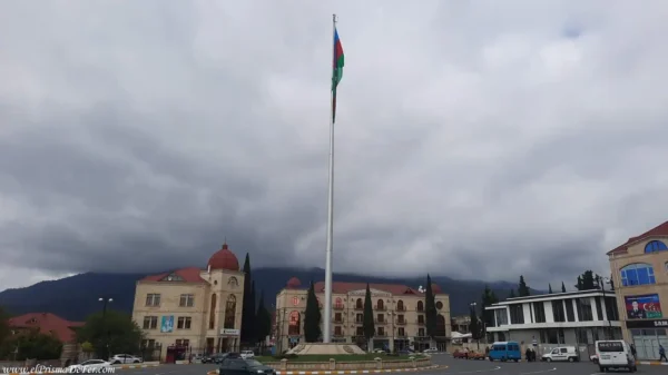 Centro de la ciudad de Zaqatala - Azerbaiyán