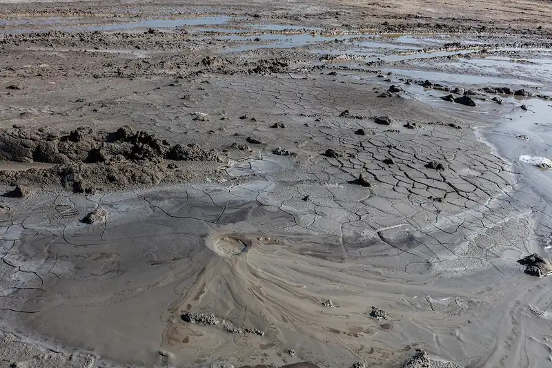 Volcanes de lodo en el Parque Nacional Gobustan