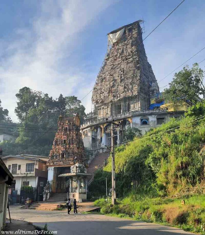 Templo hindú en Hatton - Sri Lanka
