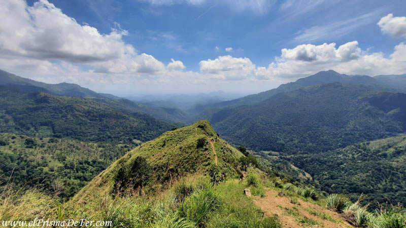 Sendero hacia la cima de Littles Adam´s Peak - Ella