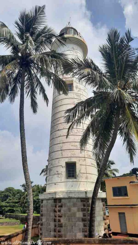 El Faro dentro del Fuerte de Galle en Sri Lanka