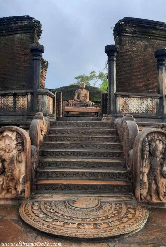 Vatadage en Polonnaruwa