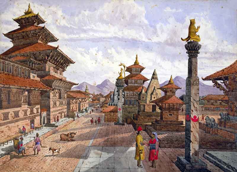 Plaza Durbar en Patan