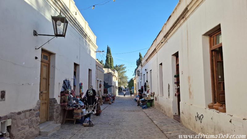 Calles coloniales del casco antiguo de Humahuaca