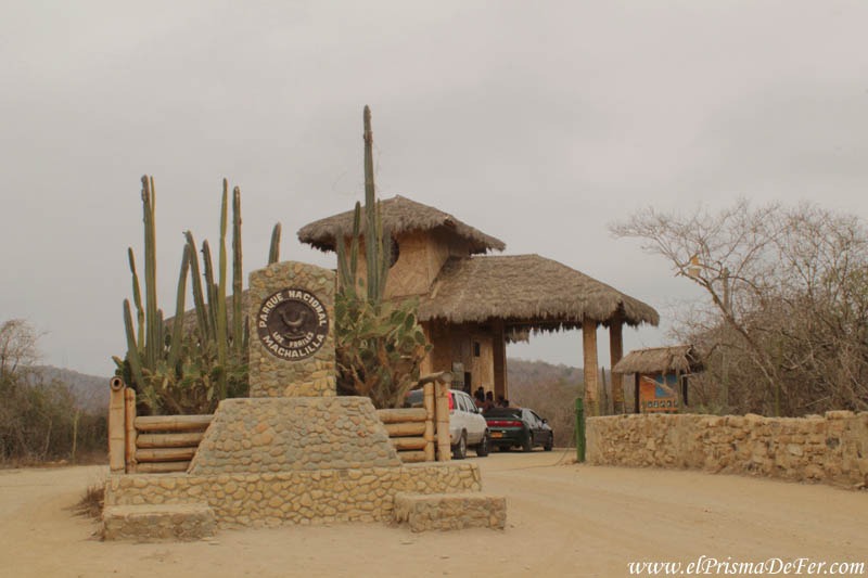 Entrada al Parque Nacional Machalilla