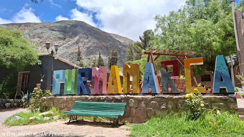 Cartel de Purmamarca