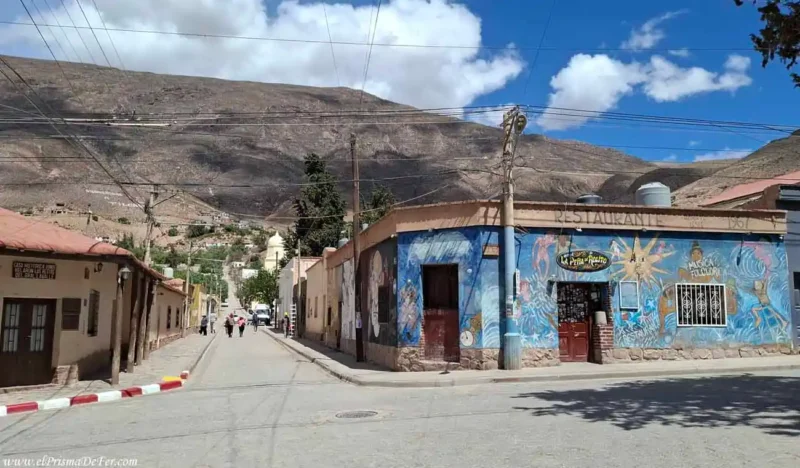 Calles de Tilcara en Jujuy