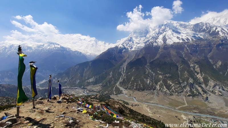 Vistas que se ven camino al Ice Lake desde Braka - Nepal