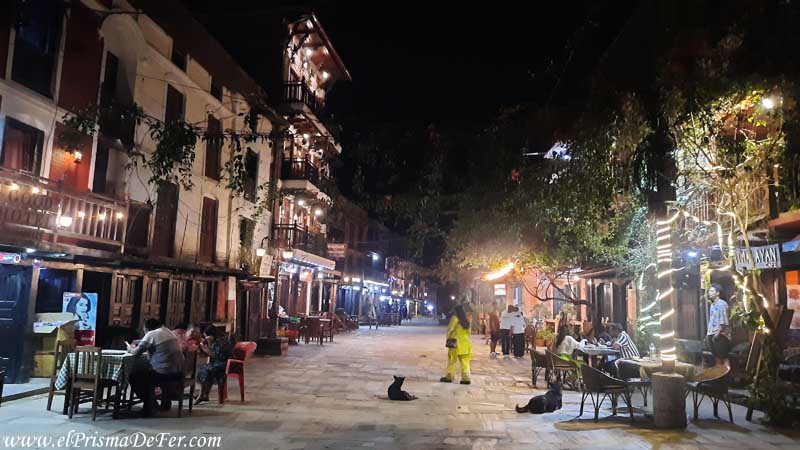 Calle principal de Bandipur