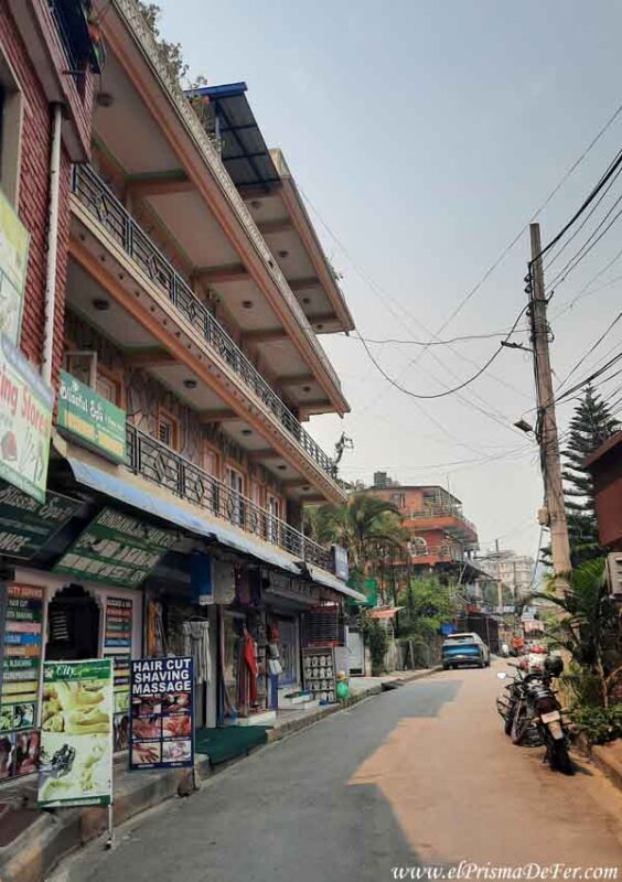 Barrio Lakeside en Pokhara