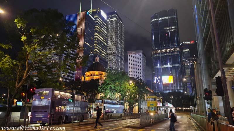 Barrio financiero de Hong Kong