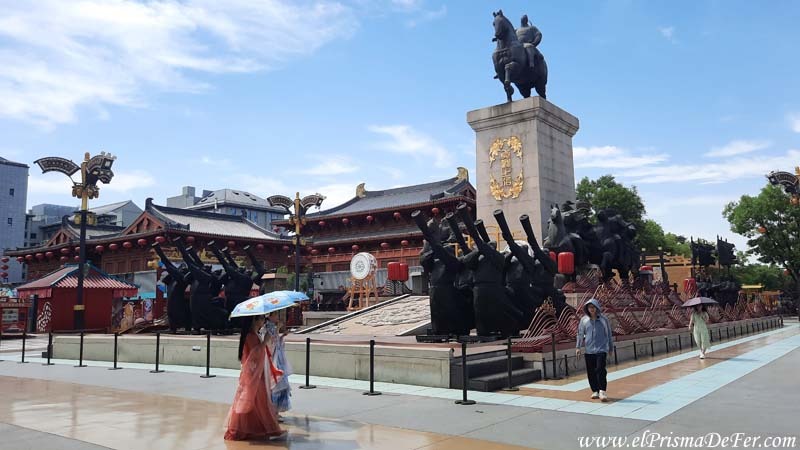 Bastante calor en Junio en las ciudades de China