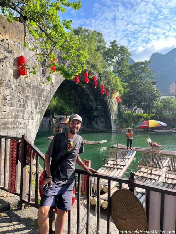 Puente viejo, donde habitualmente termina el paseo en bicicleta