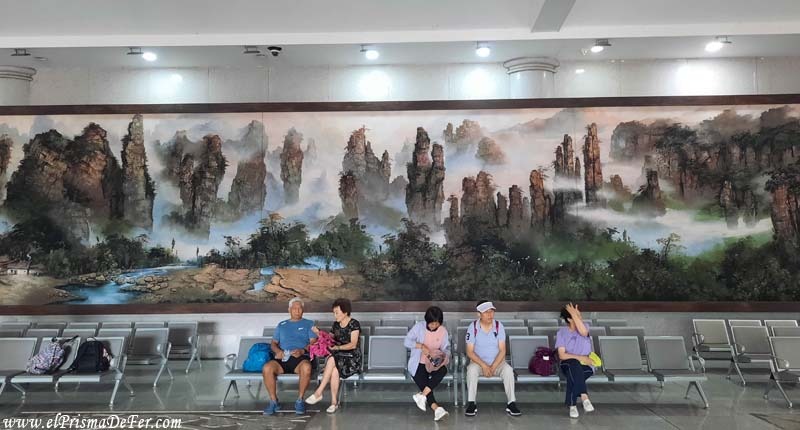 Entrada al Parque Nacional Zhangjiajie