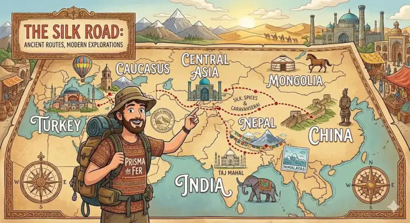 Silk Road Map