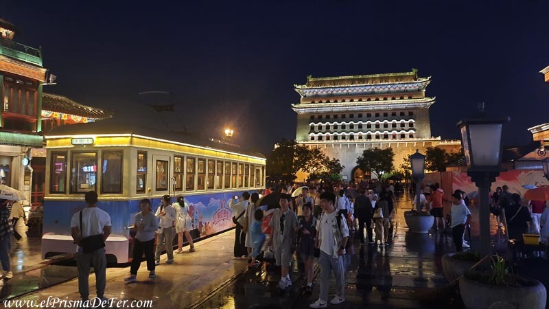La calle Qianmen en Beijing