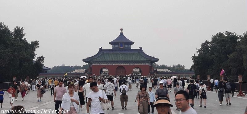 Entrada al Templo del Cielo en Beijing