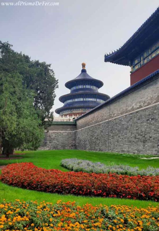 El templo del cielo y los jardines de alrededor