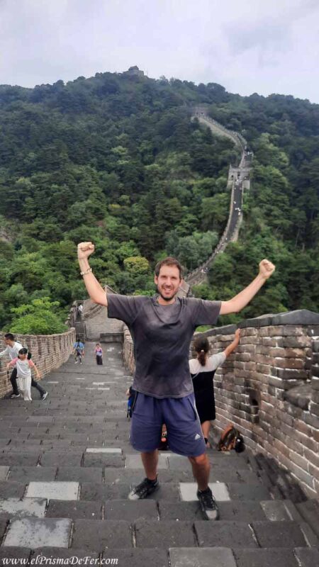 En la Gran Muralla China, mi última maravilla del mundo