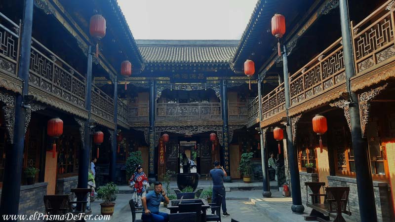 Una antigua residencia que se puede visitar en Pingyao