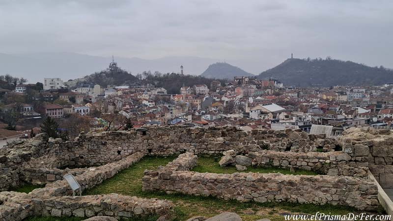 Ruinas Nebet Tepe en Plovdiv