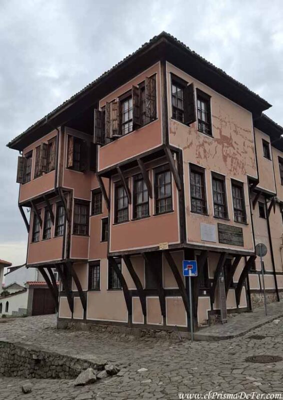 Una de las casas históricas en Plovdiv