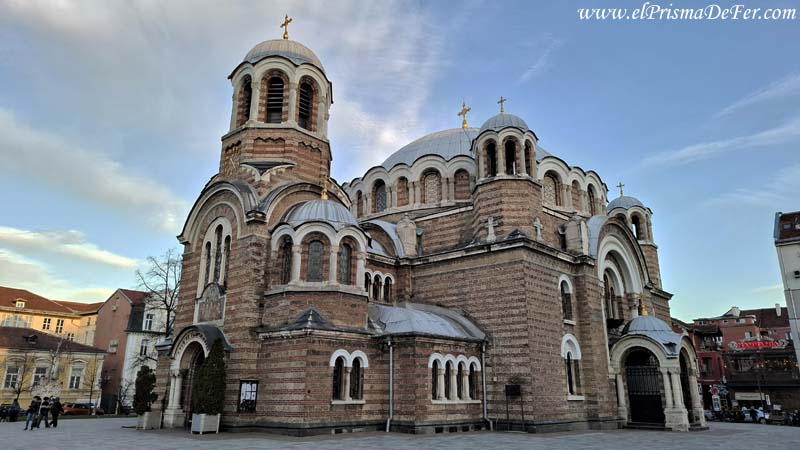Catedral de Sveta-Nedelya en Sifia, Bulgaria