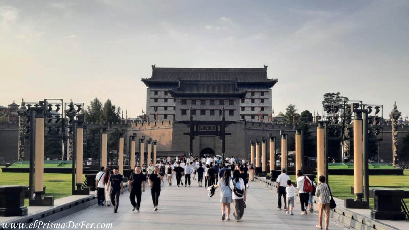 Una de las puertas de la Muralla en Xi'an